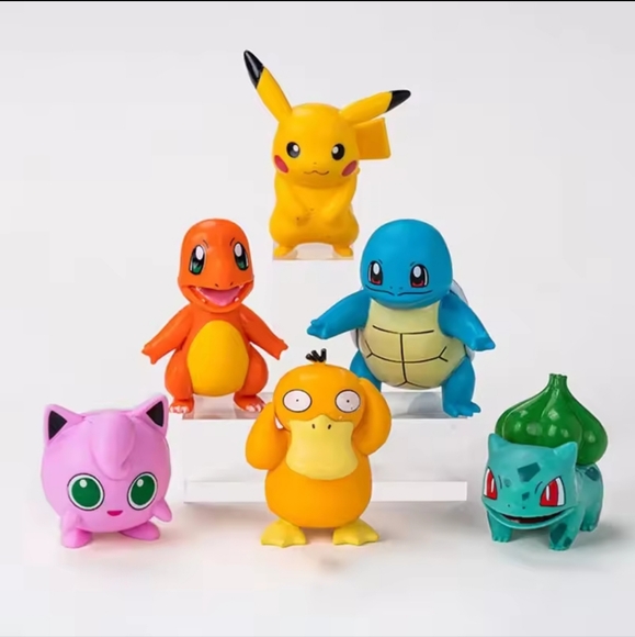 Pokemon Other - Pokemon Vinyl Figures (Set of 6)